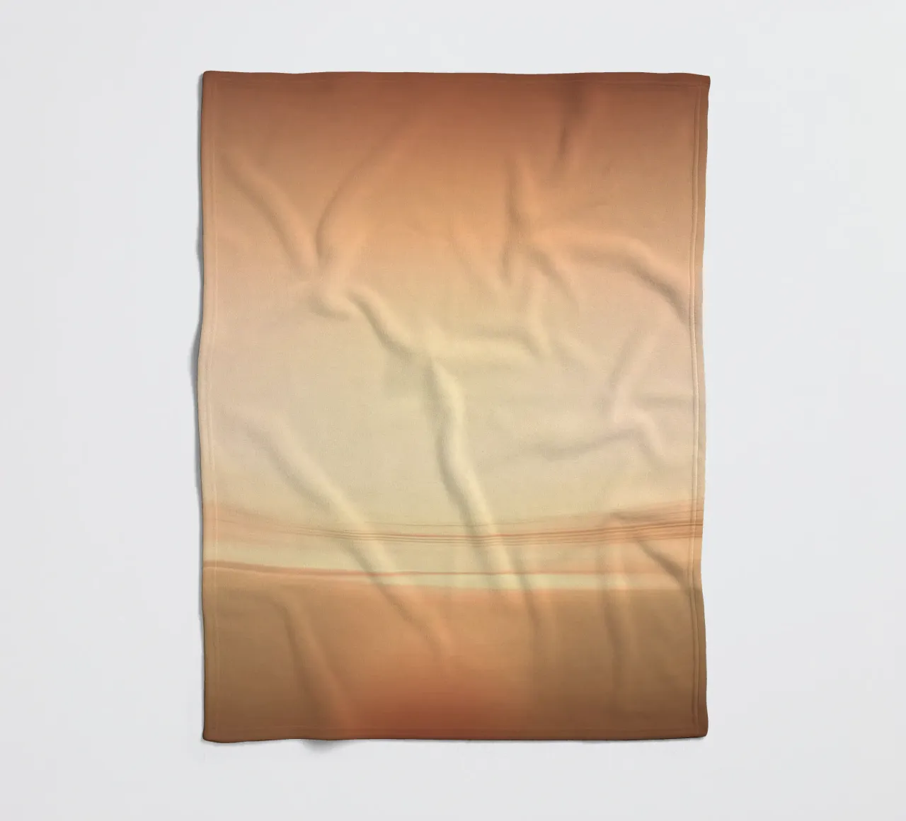 Sunset Gradient Fleecedecke von Tinyverse Studio