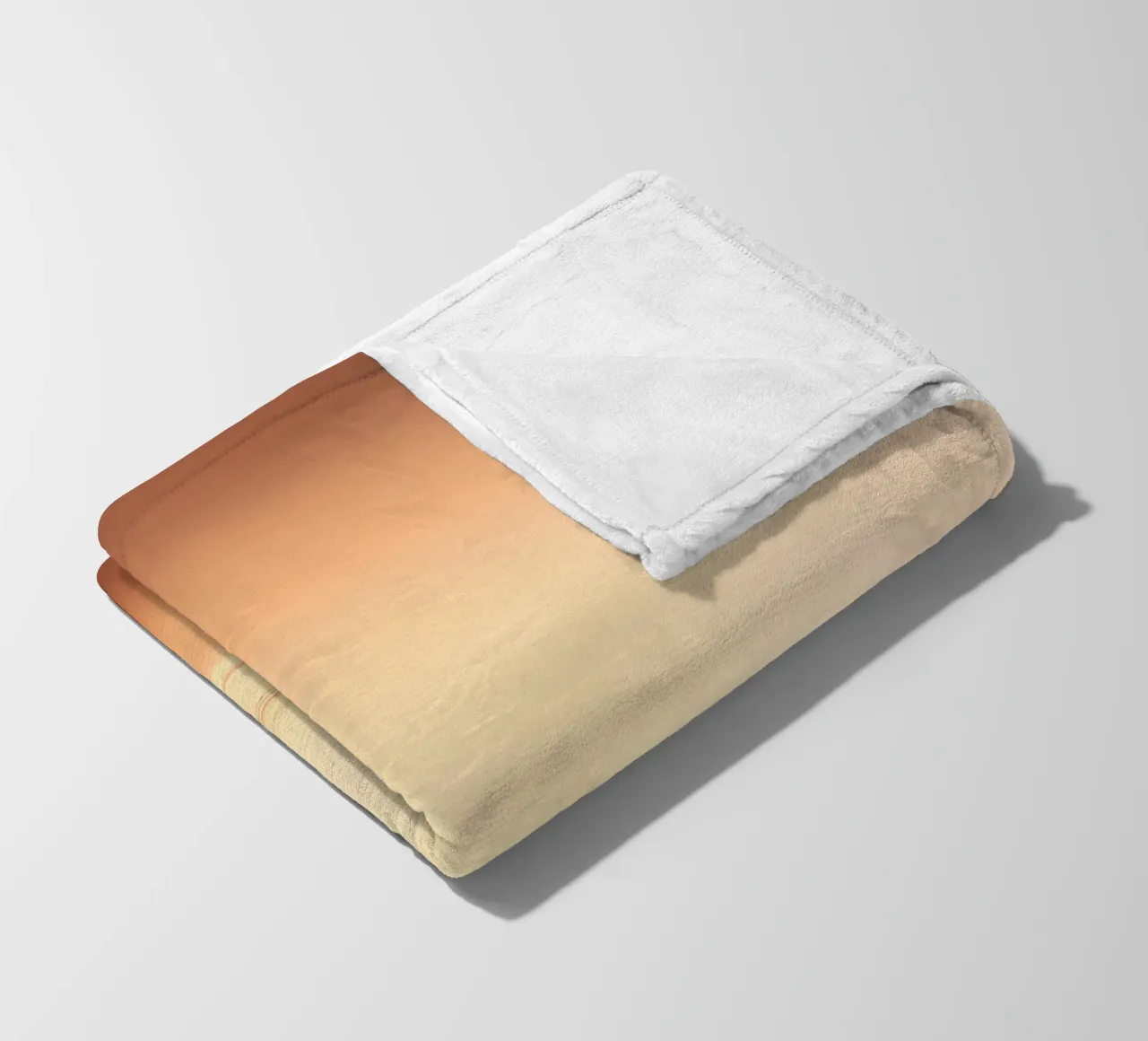 Sunset Gradient Fleecedecke von Tinyverse Studio