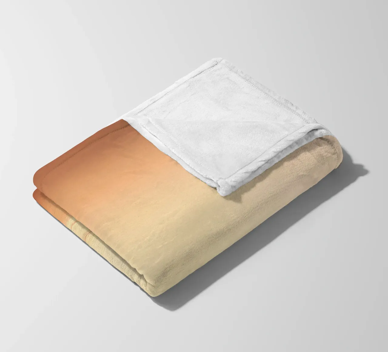 Sunset Gradient Fleecedecke von Tinyverse Studio
