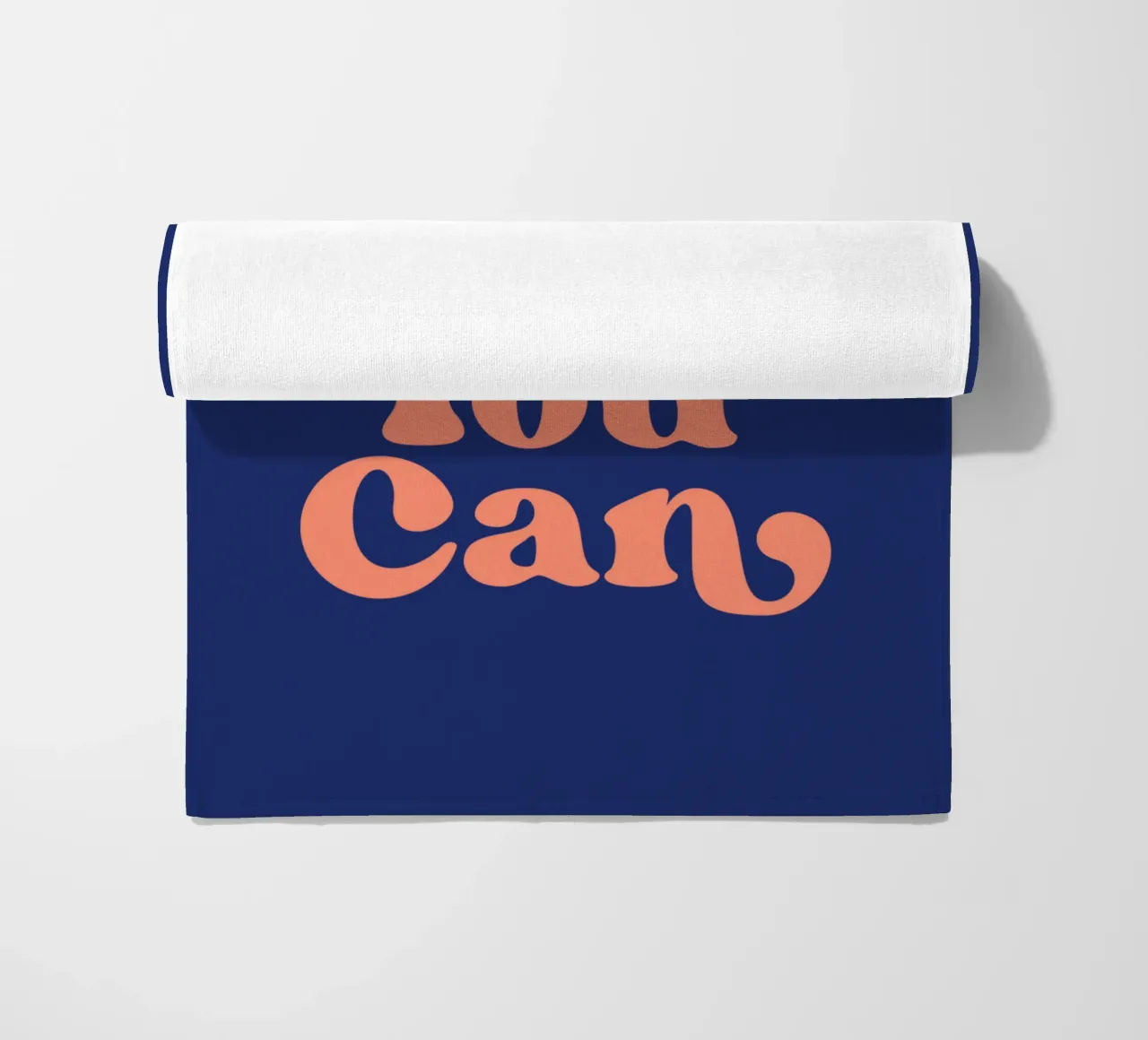 Yes You Can Tipografia Design telo mare da THE MOTIVATED TYPE