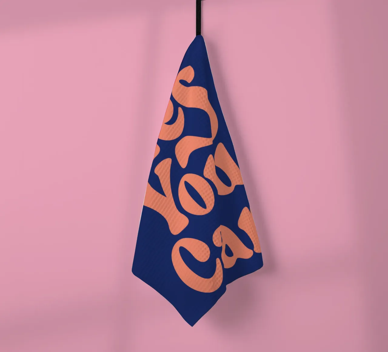 Yes You Can Typographie Design torchon de THE MOTIVATED TYPE