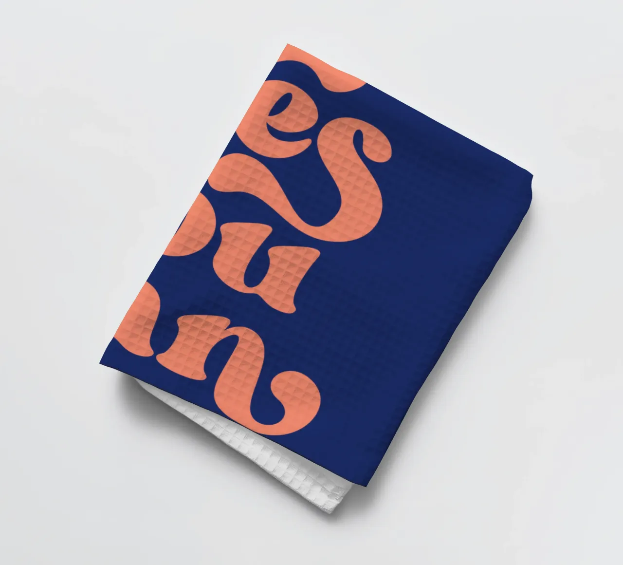 Yes You Can Typographie Design torchon de THE MOTIVATED TYPE