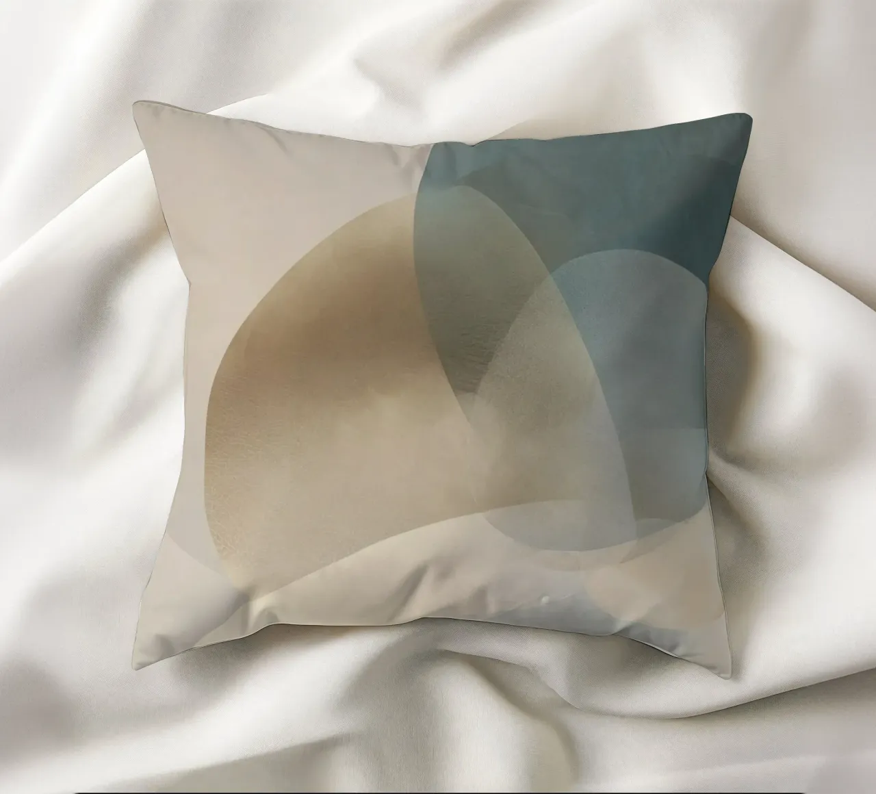 Soft Geometric Balance No. 3 cuscino da Geometrica