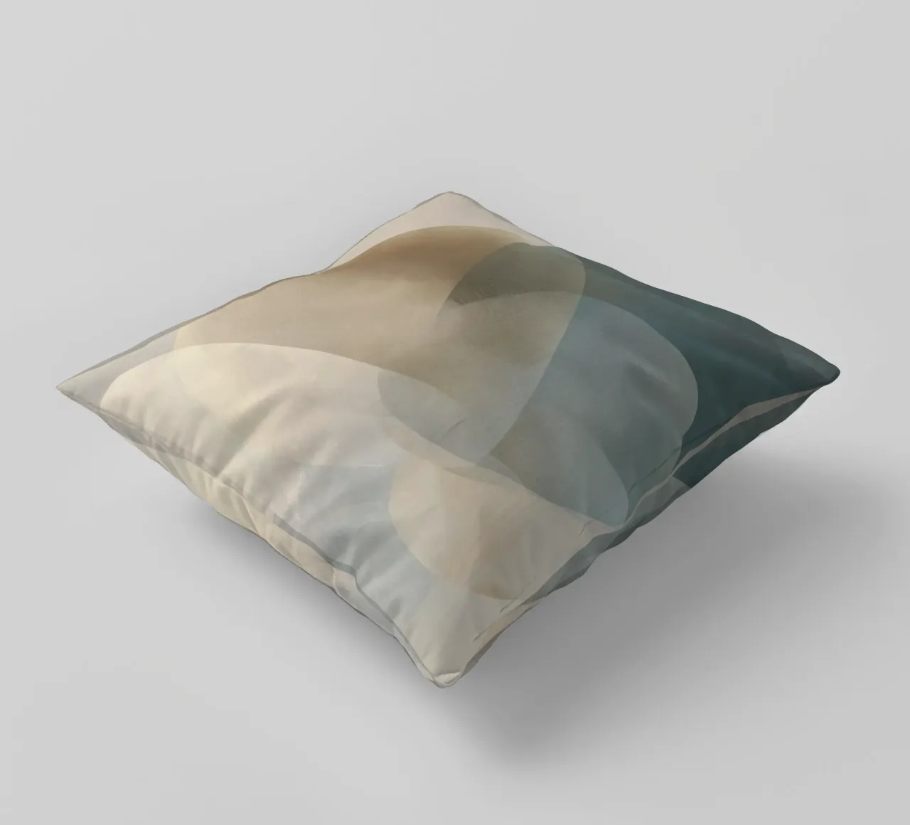 Soft Geometric Balance No. 3 cuscino da Geometrica