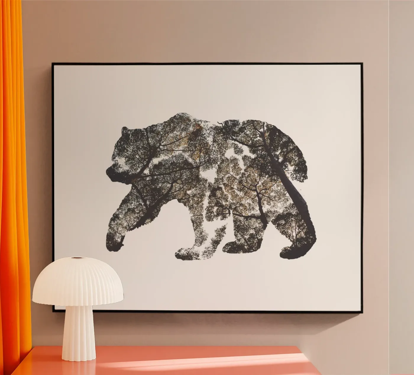 Woods in a Bear plexiglass da IndigoBird