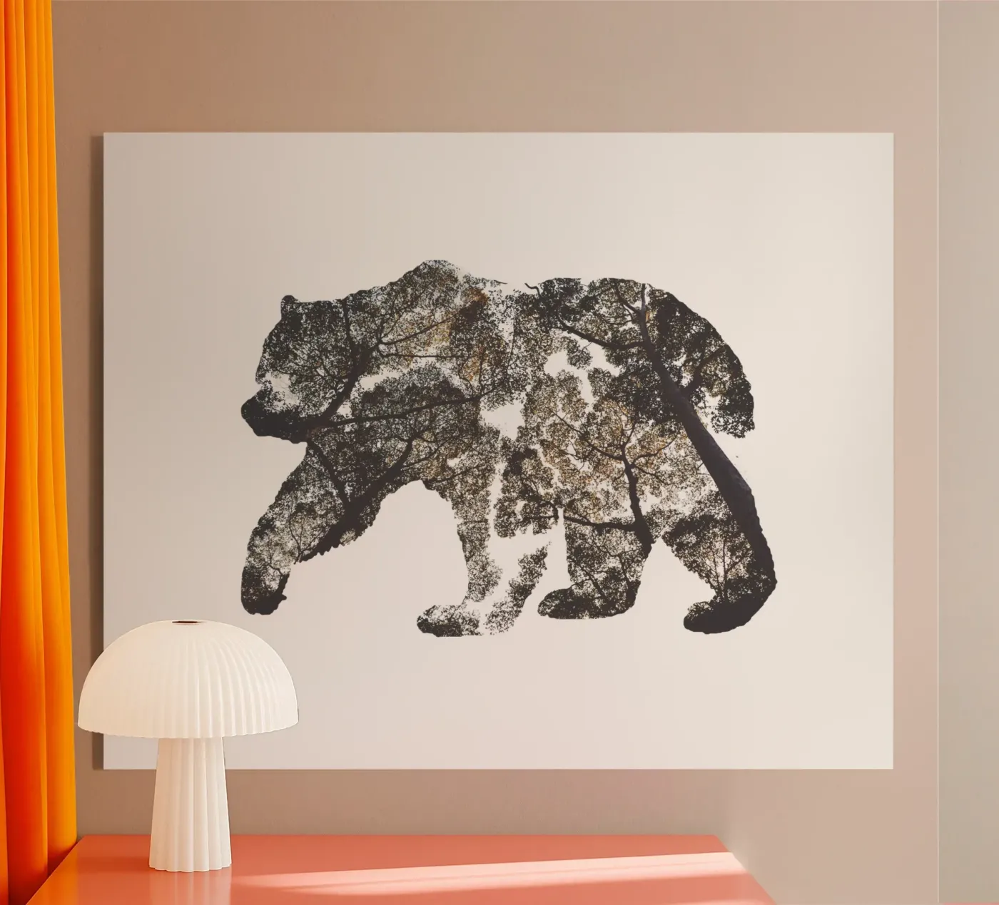 Woods in a Bear plexiglass da IndigoBird