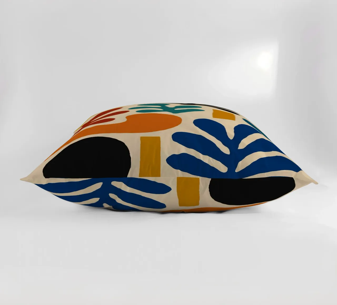 Composizione di forme astratte colorate cuscino da Life of Pie