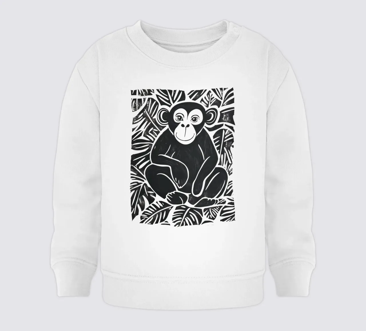 Design a scimmia per bambini felpa neonato da Autofocus