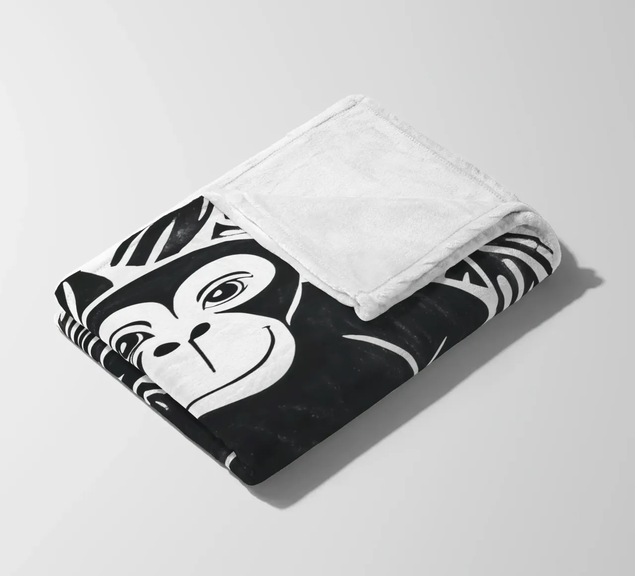 Design a scimmia per bambini coperta in pile da Autofocus
