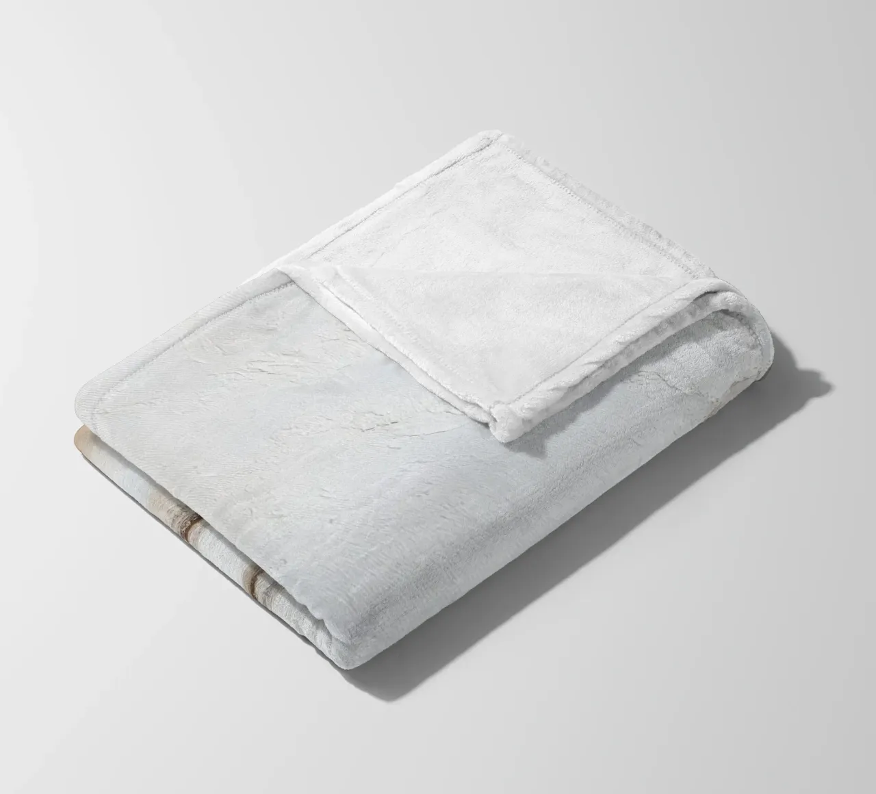 Minimal Aarde Abstract Structuurlandschap fleecedeken van StudioVO