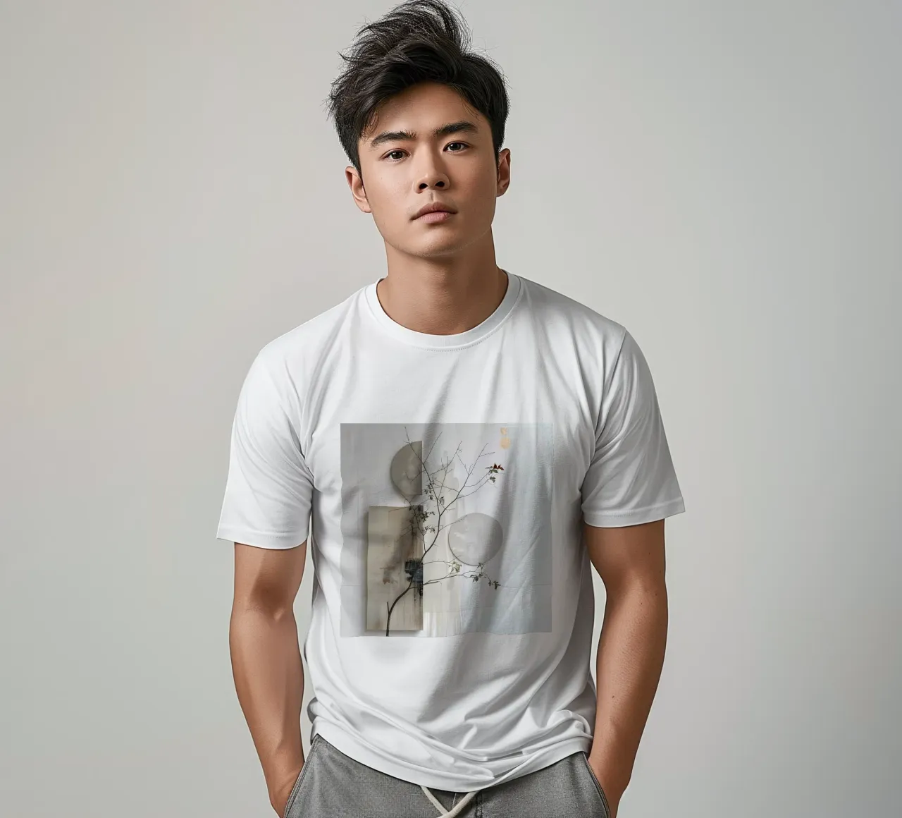 Weiß und Design T-Shirt von LaylaOzHome
