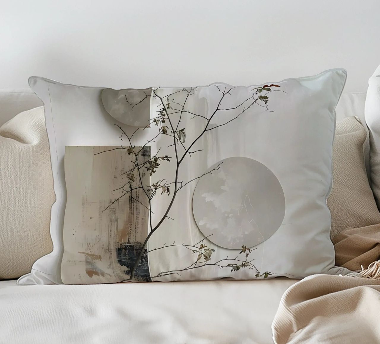 Bianco e design cuscino da LaylaOzHome