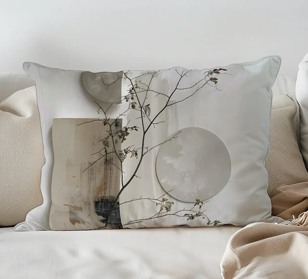 Bianco e design cuscino da LaylaOzHome