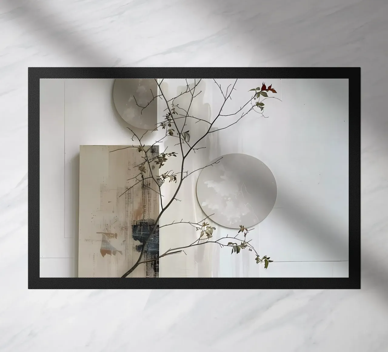 Bianco e design zerbino da LaylaOzHome