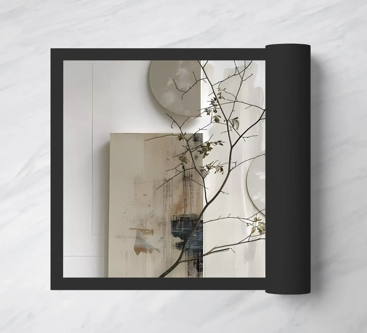 Bianco e design zerbino da LaylaOzHome