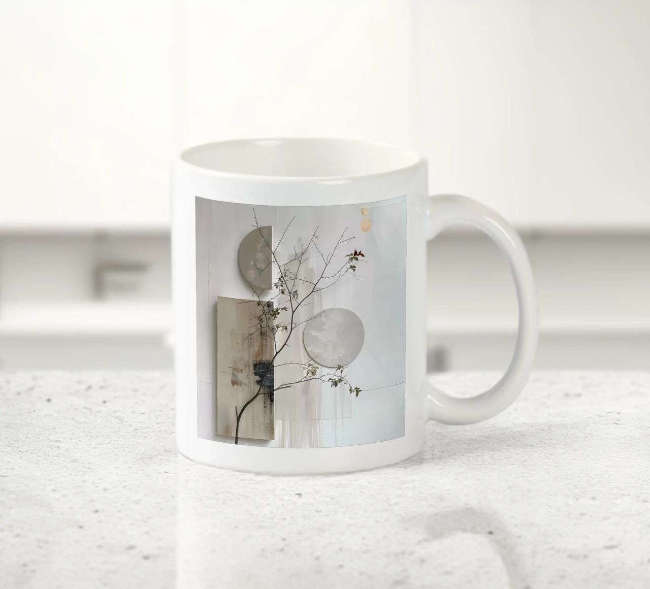 Bianco e design tazza in ceramica da LaylaOzHome