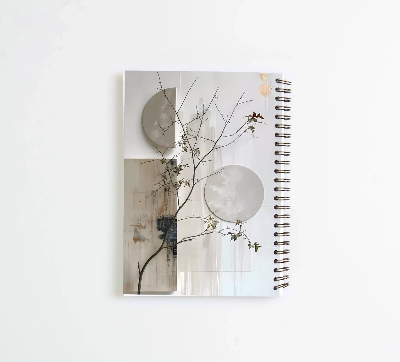 Bianco e design diario ad anelli da LaylaOzHome