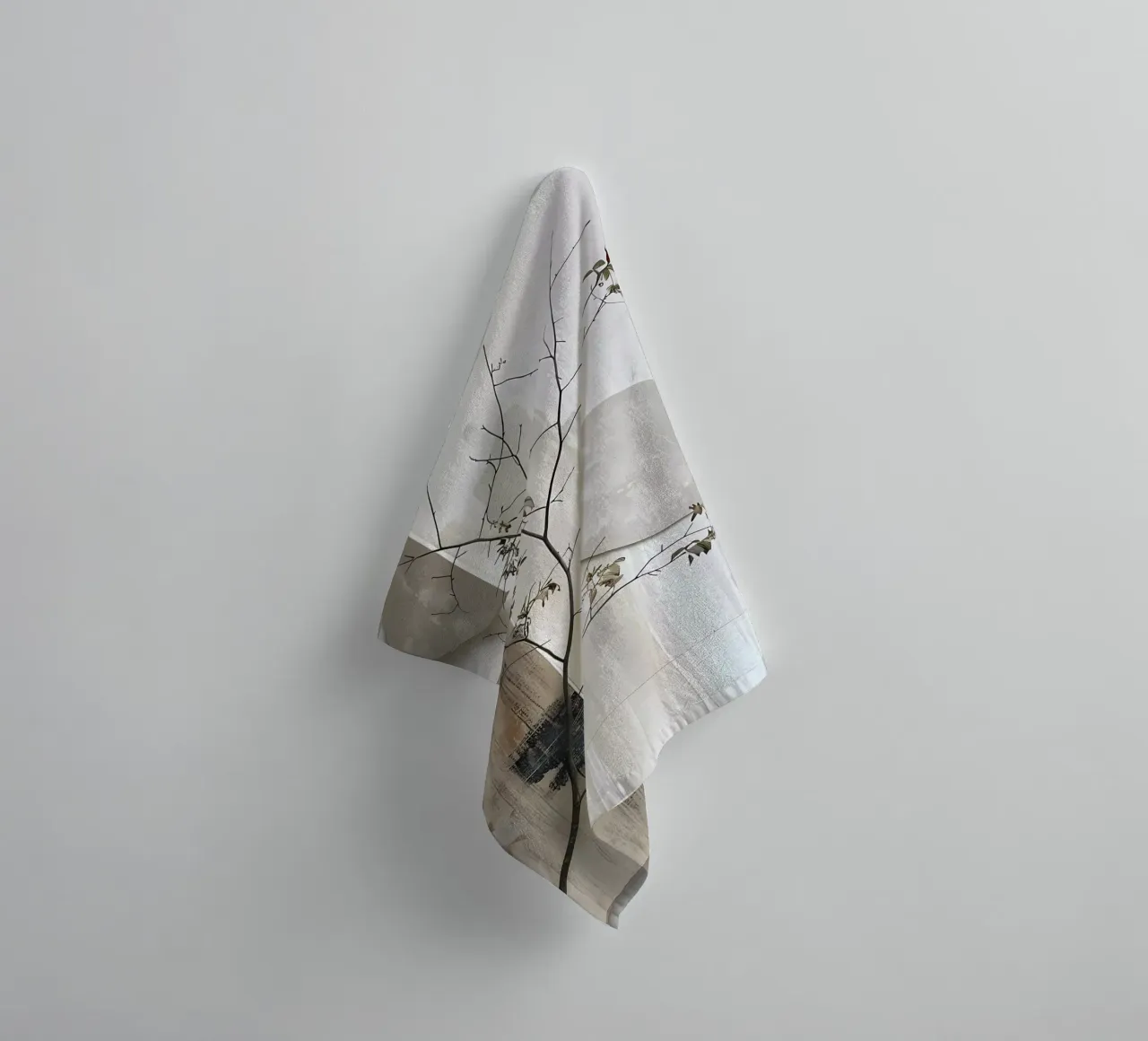 Bianco e design asciugamano da bagno da LaylaOzHome