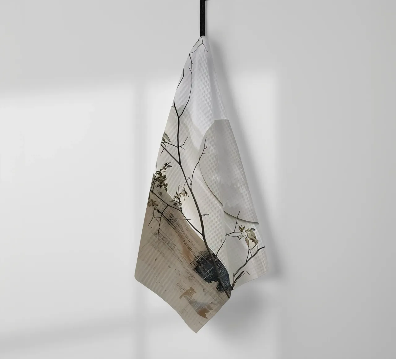 Bianco e design canovaccio da cucina da LaylaOzHome