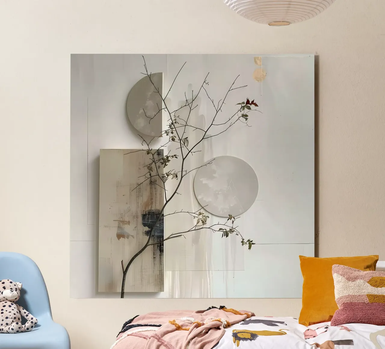 Blanco y diseño aluminio dibond de LaylaOzHome