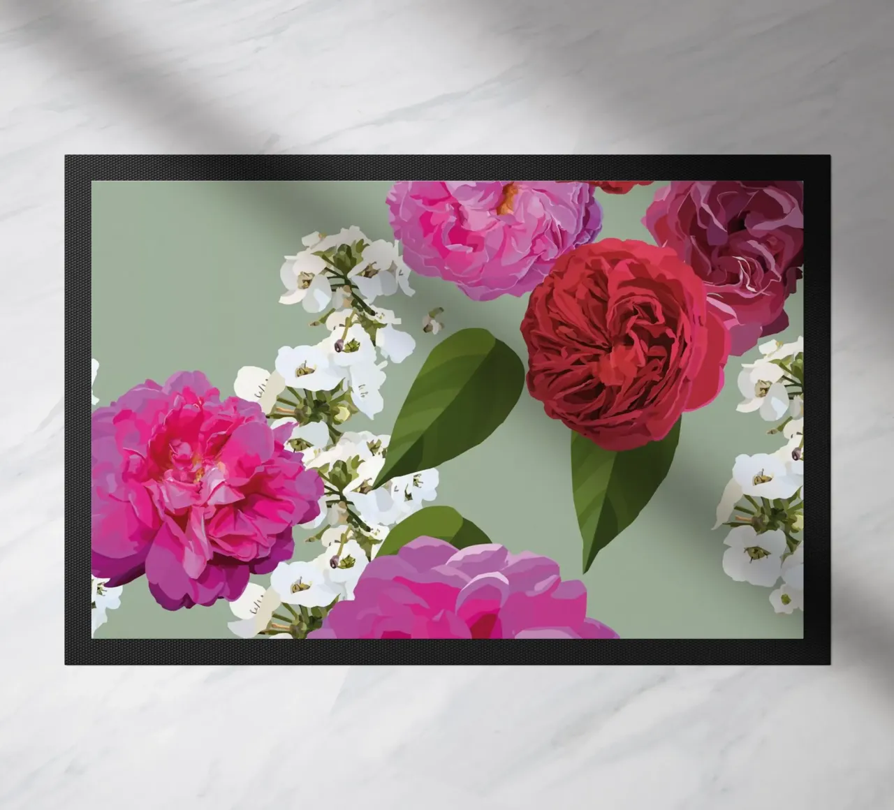 Rose verde chiaro zerbino da lauragriesch_art