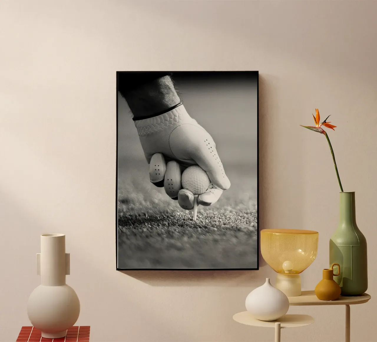 Teeing Up plexiglass da World of Pearce