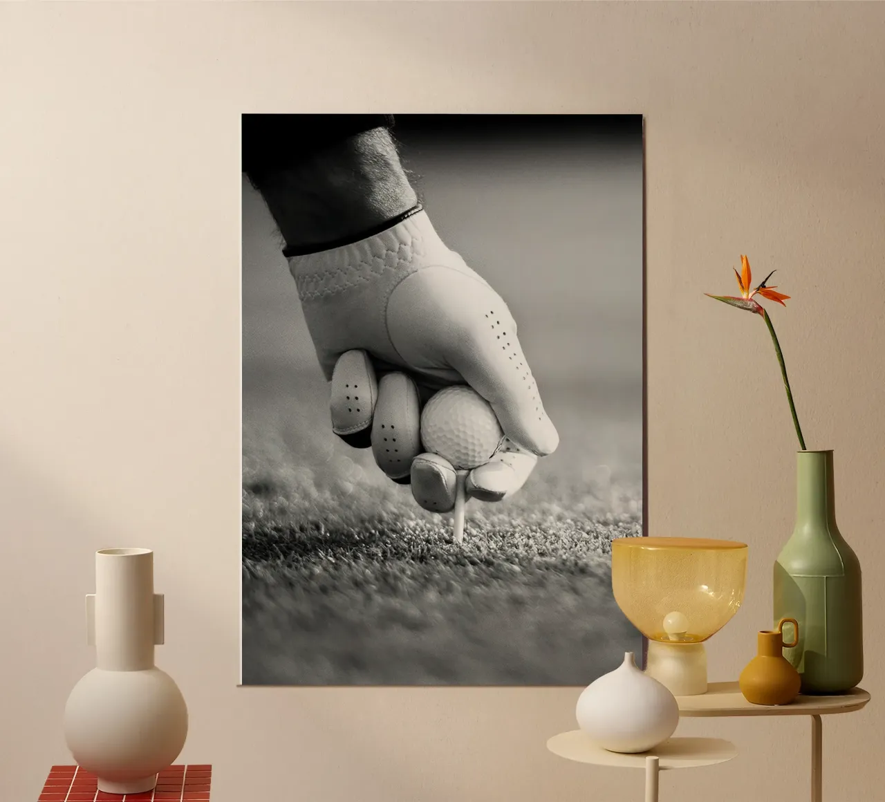 Teeing Up poster da World of Pearce