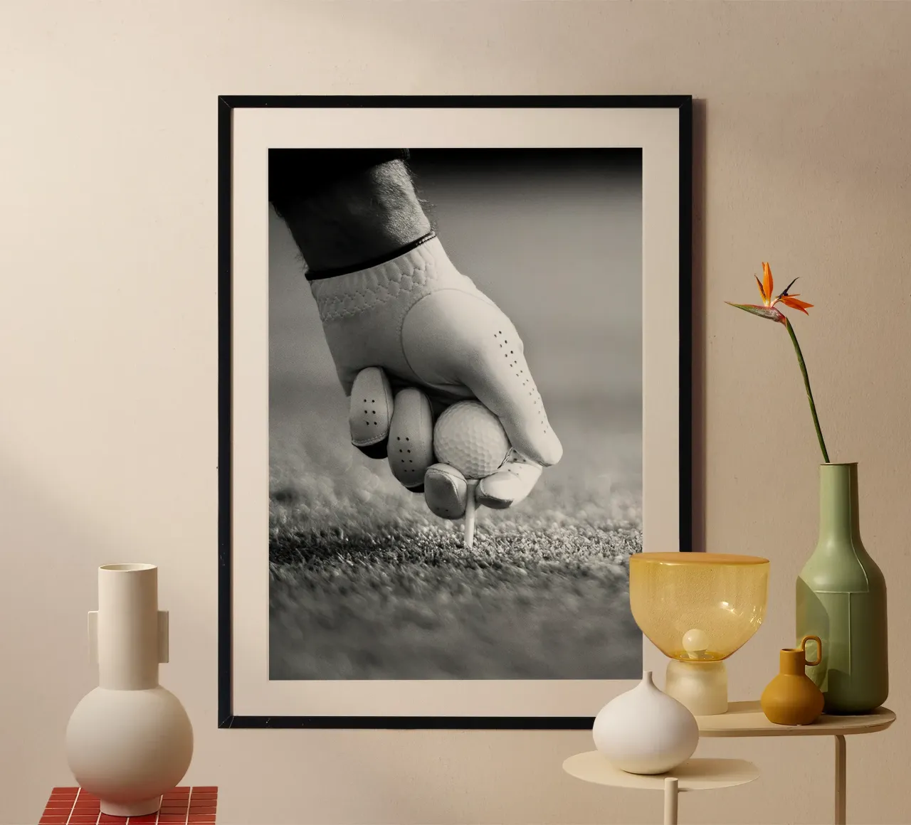 Teeing Up poster da World of Pearce