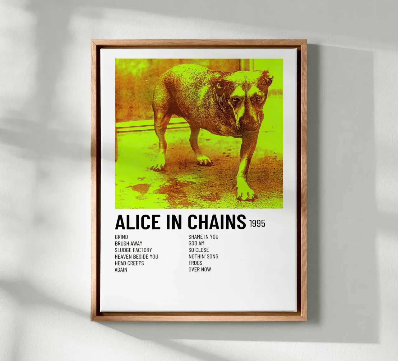 Alice In Chains Tracklists tela da Banda Neira