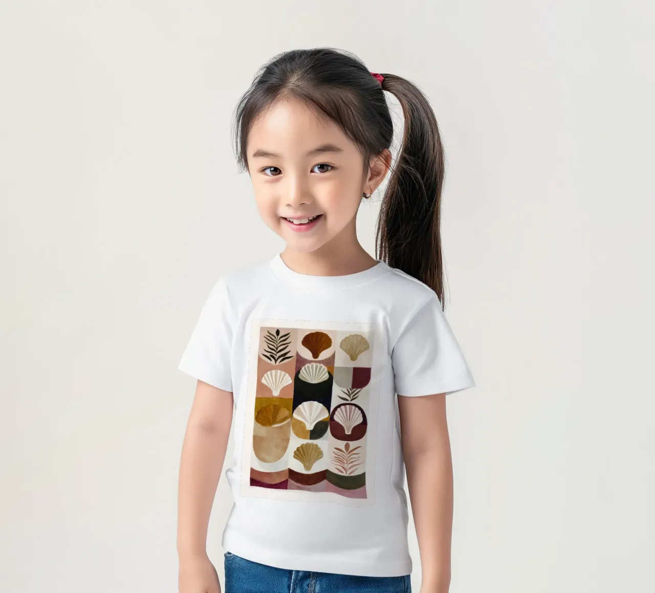 Conchiglie e forme t-shirt bambini da M.A.Z.U.N.