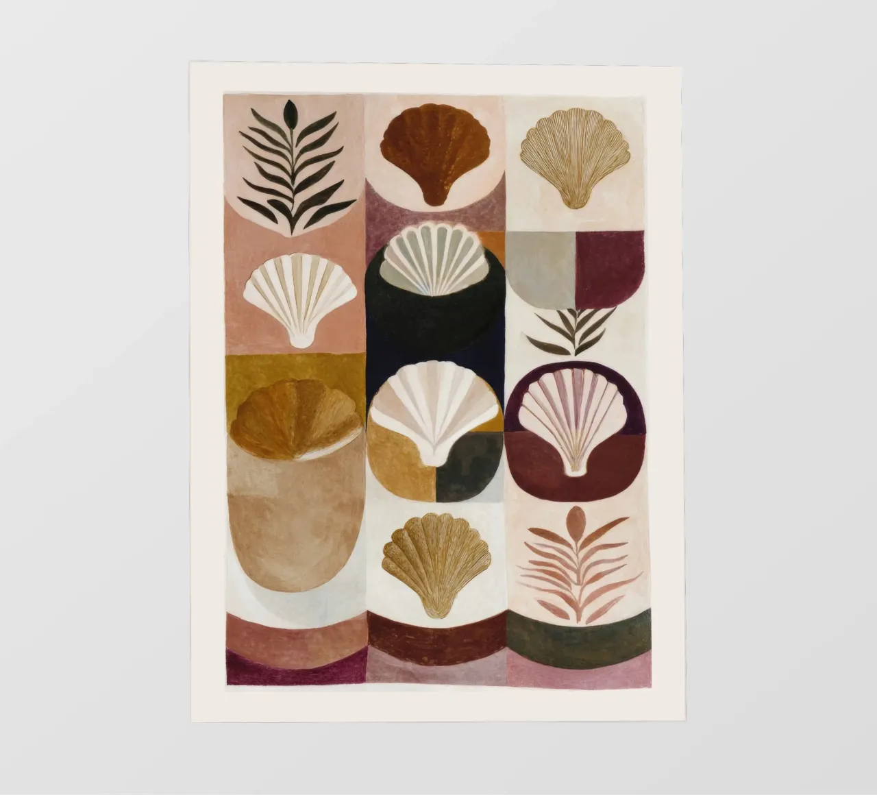 Shells and Forms fotobehang van M.A.Z.U.N.