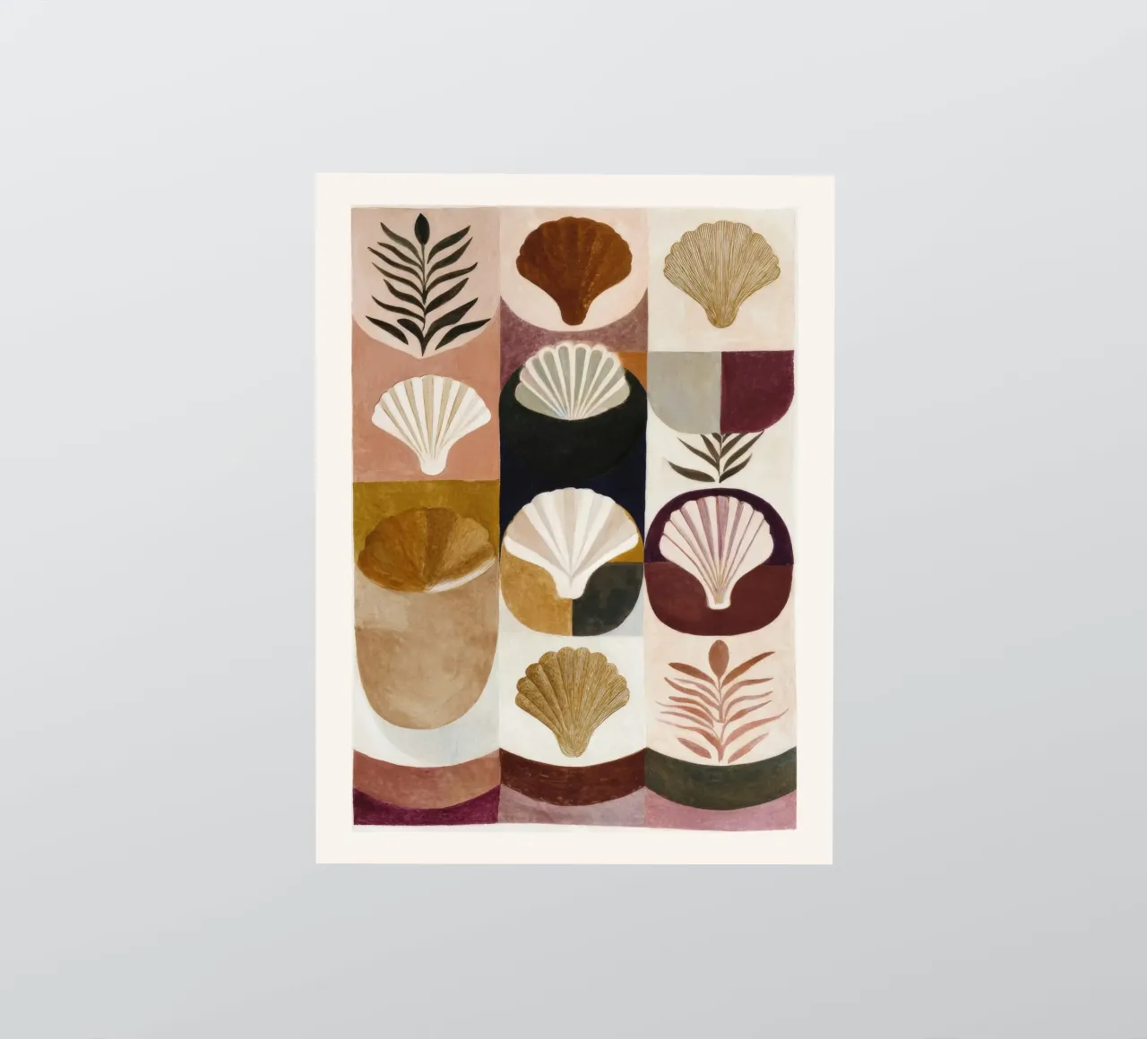 Shells and Forms sticker van M.A.Z.U.N.