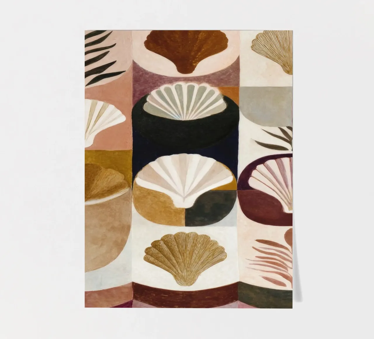 Shells and Forms sticker sheet by M.A.Z.U.N.