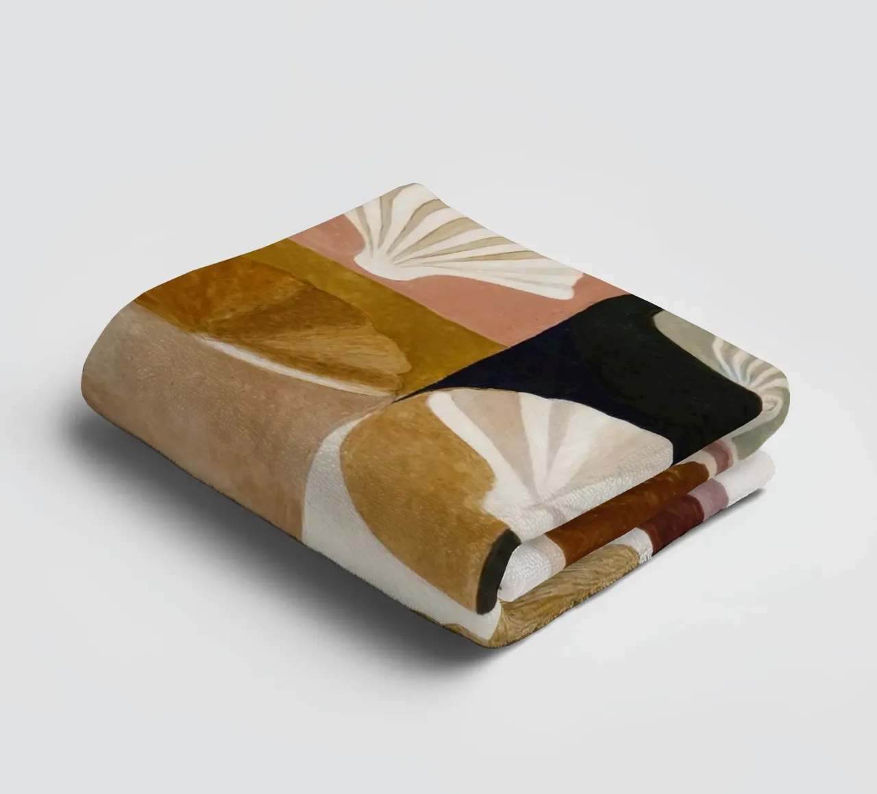 Shells and Forms towel by M.A.Z.U.N.