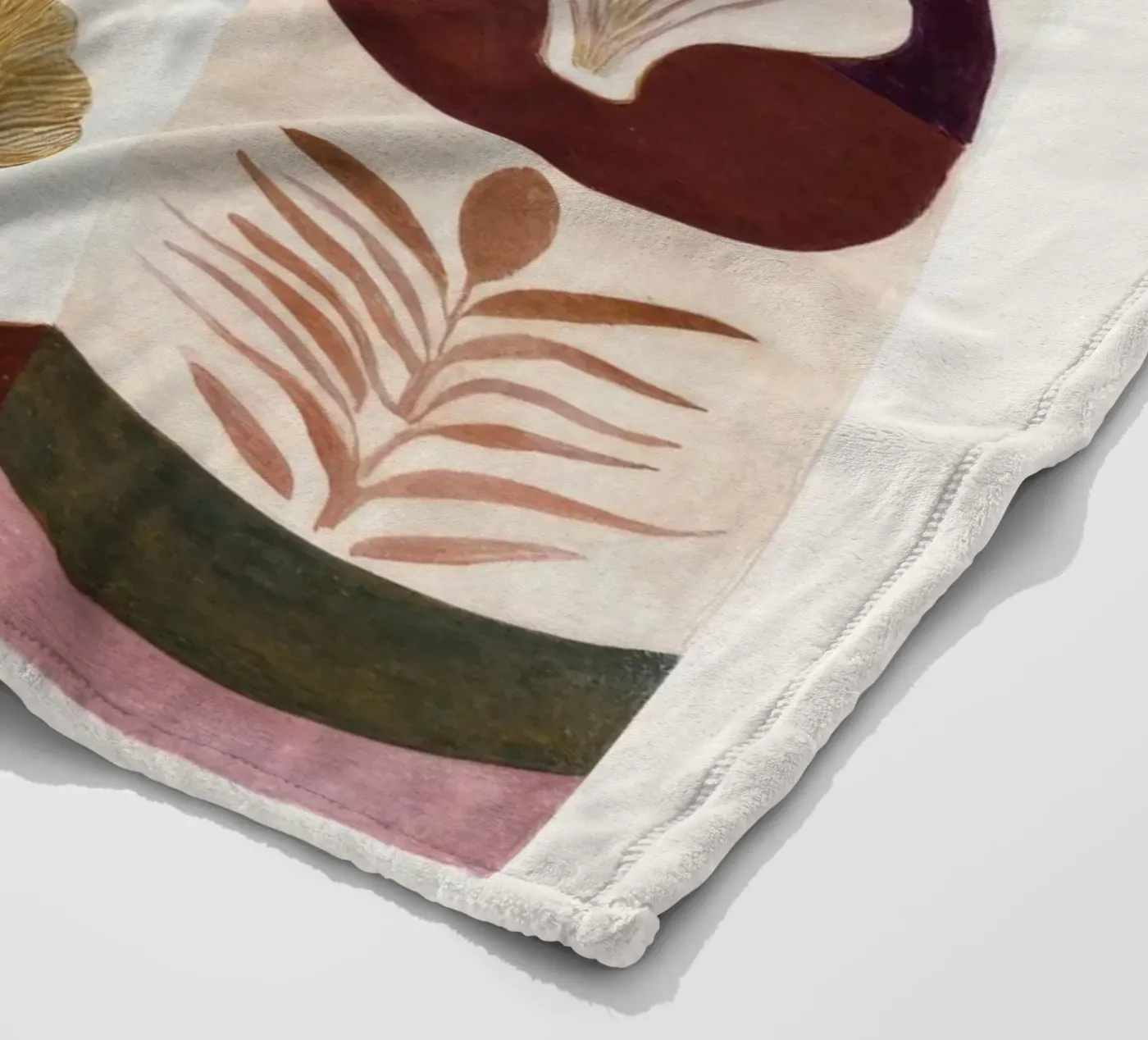 Shells and Forms fleece blanket by M.A.Z.U.N.