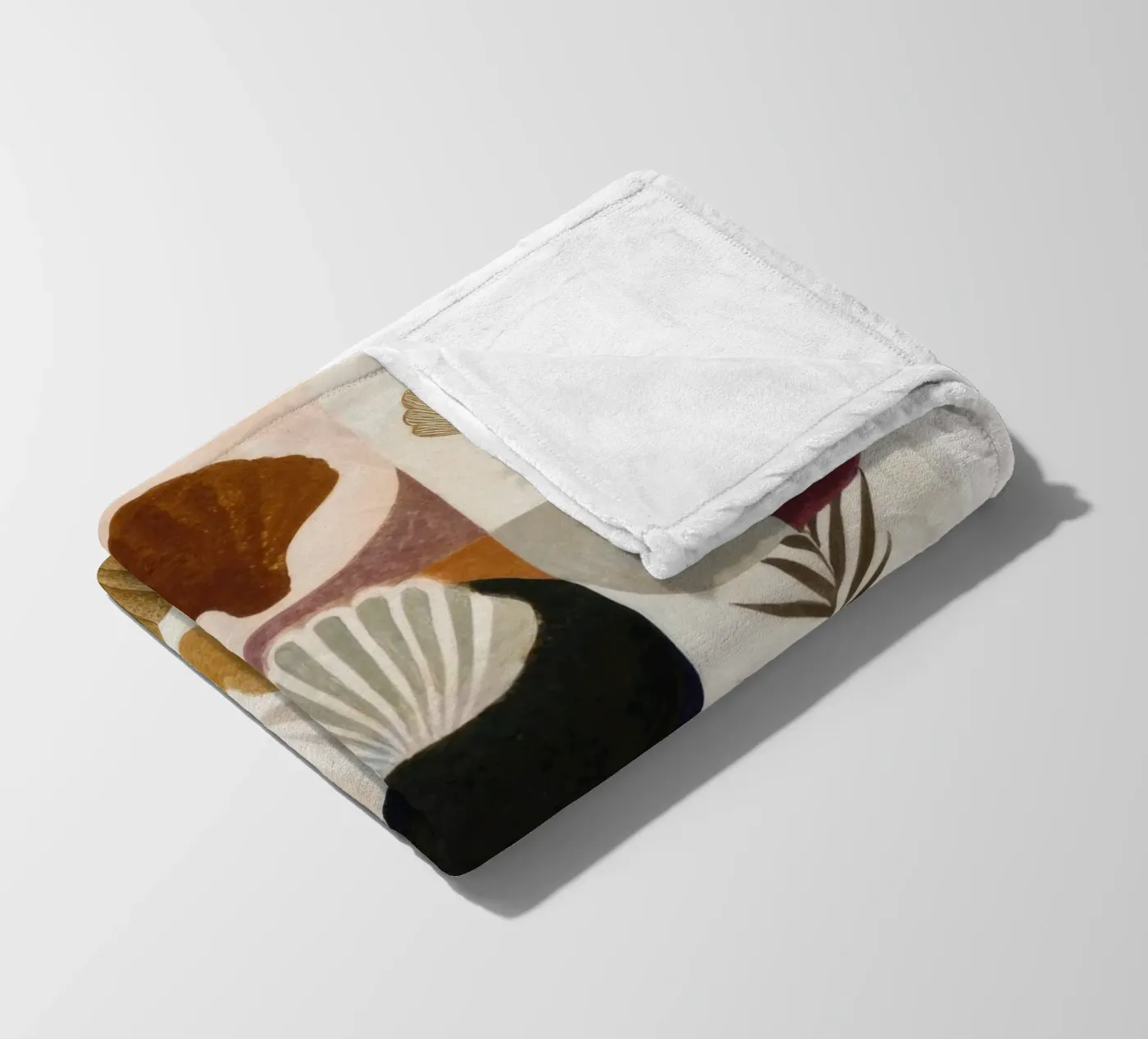 Shells and Forms fleece blanket by M.A.Z.U.N.