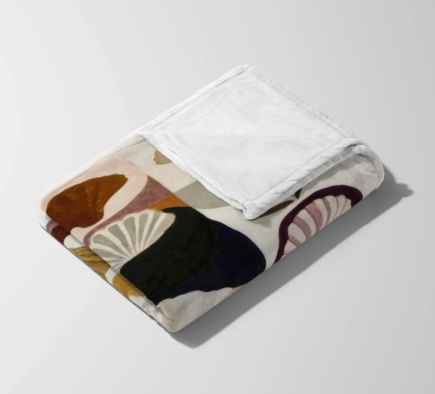 Shells and Forms fleece blanket by M.A.Z.U.N.
