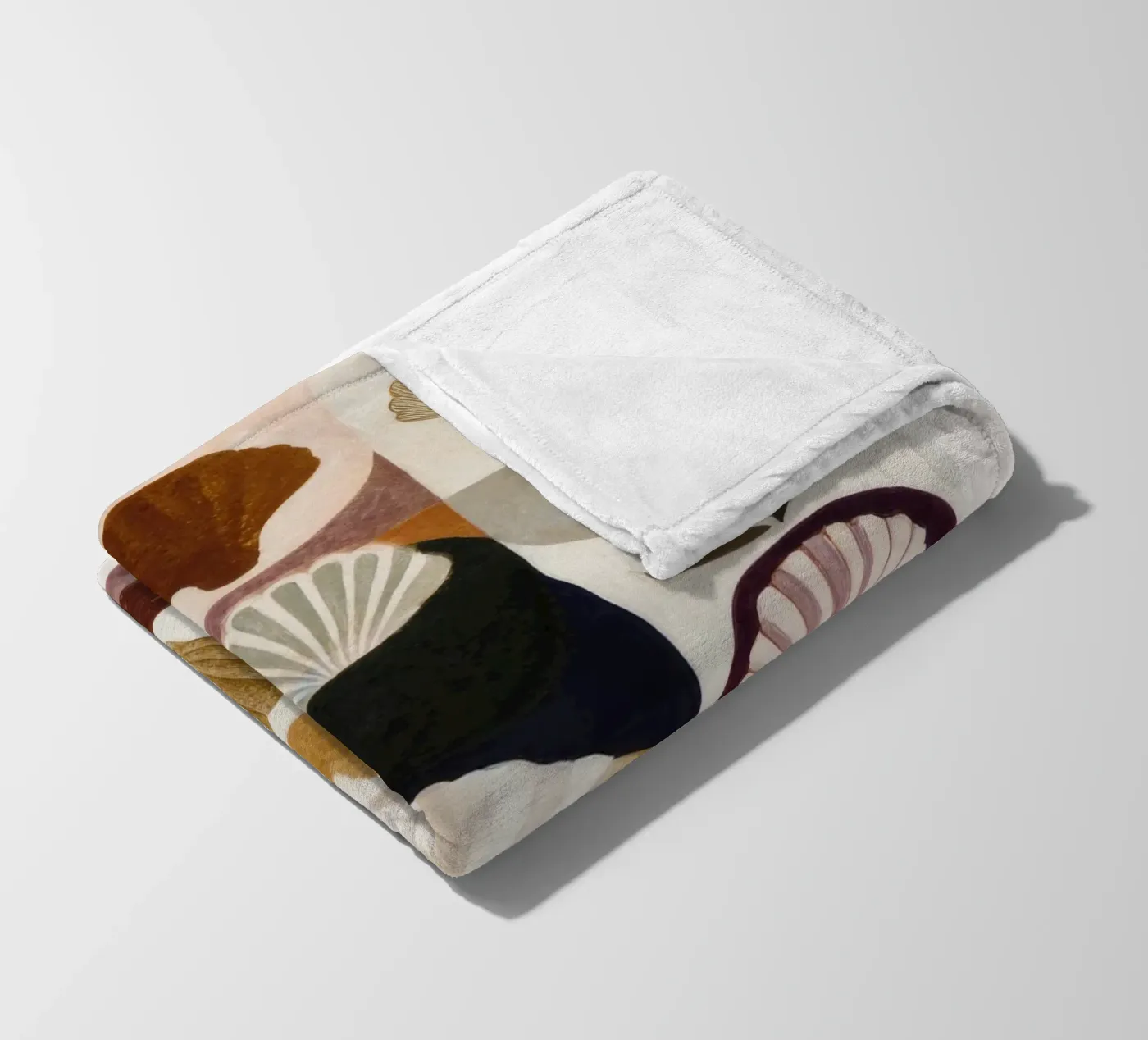 Shells and Forms fleece blanket by M.A.Z.U.N.
