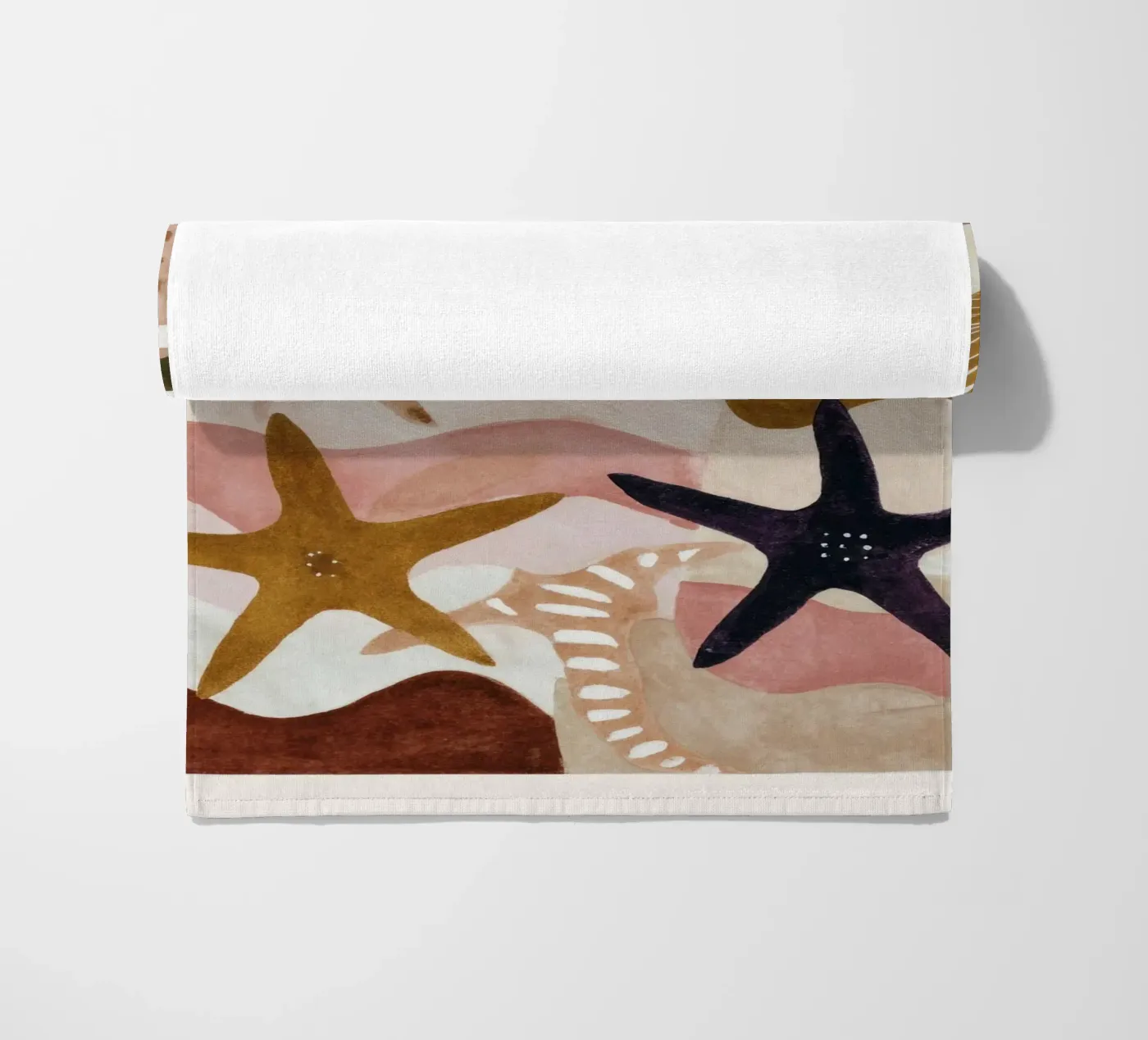 Étoiles de mer et formes serviette de plage de M.A.Z.U.N.