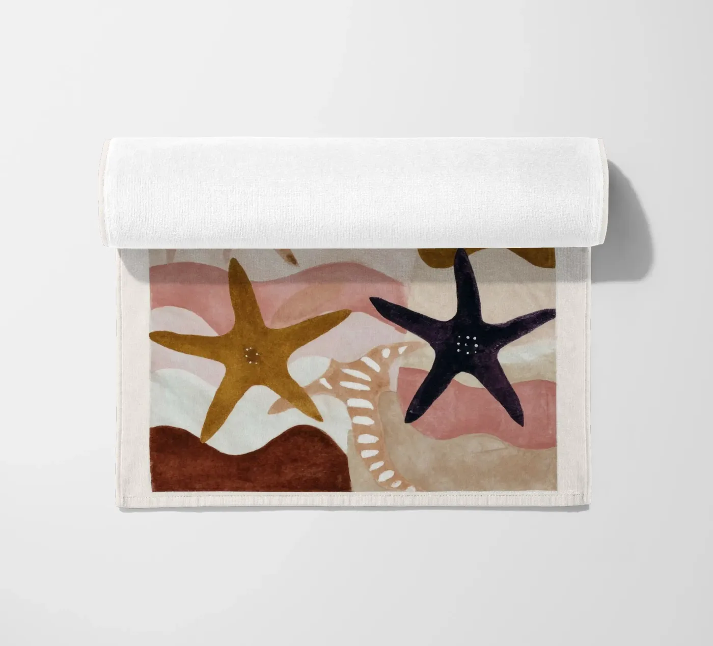 Étoiles de mer et formes serviette de plage de M.A.Z.U.N.