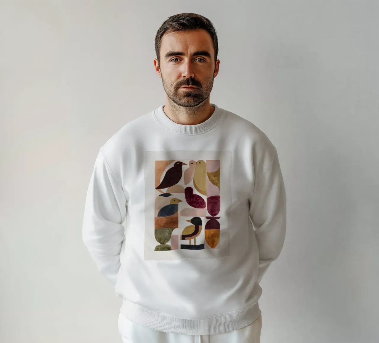 Forme di uccelli felpa da M.A.Z.U.N.