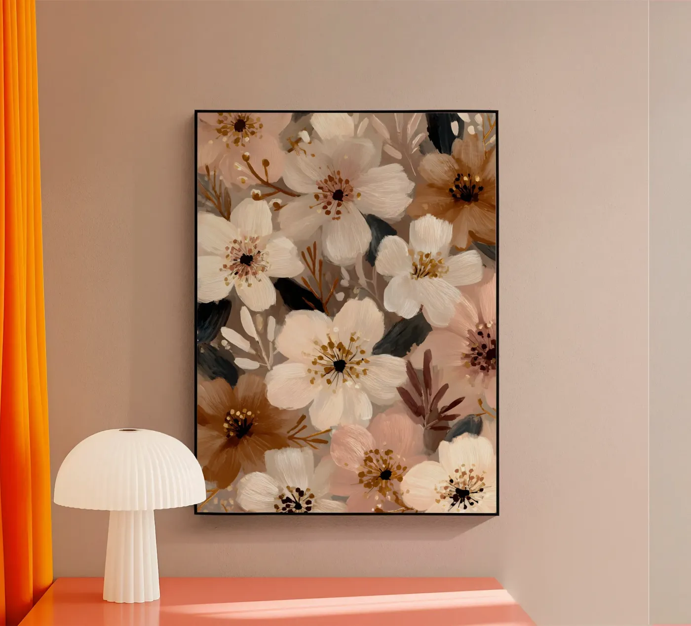 Soft Earth Petals plexiglass da The Floralist