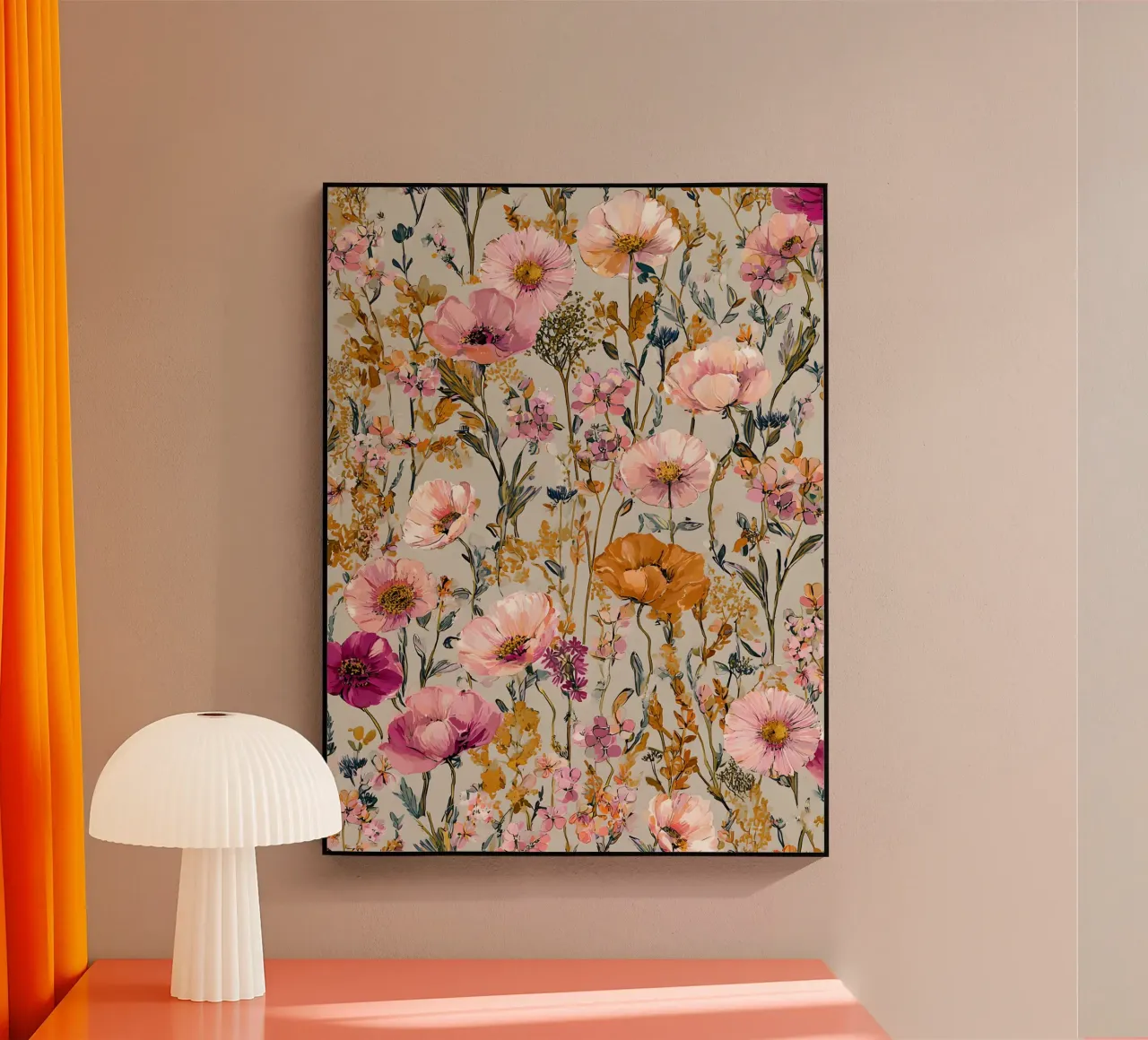 Wild Rose Harmony plexiglass da The Floralist