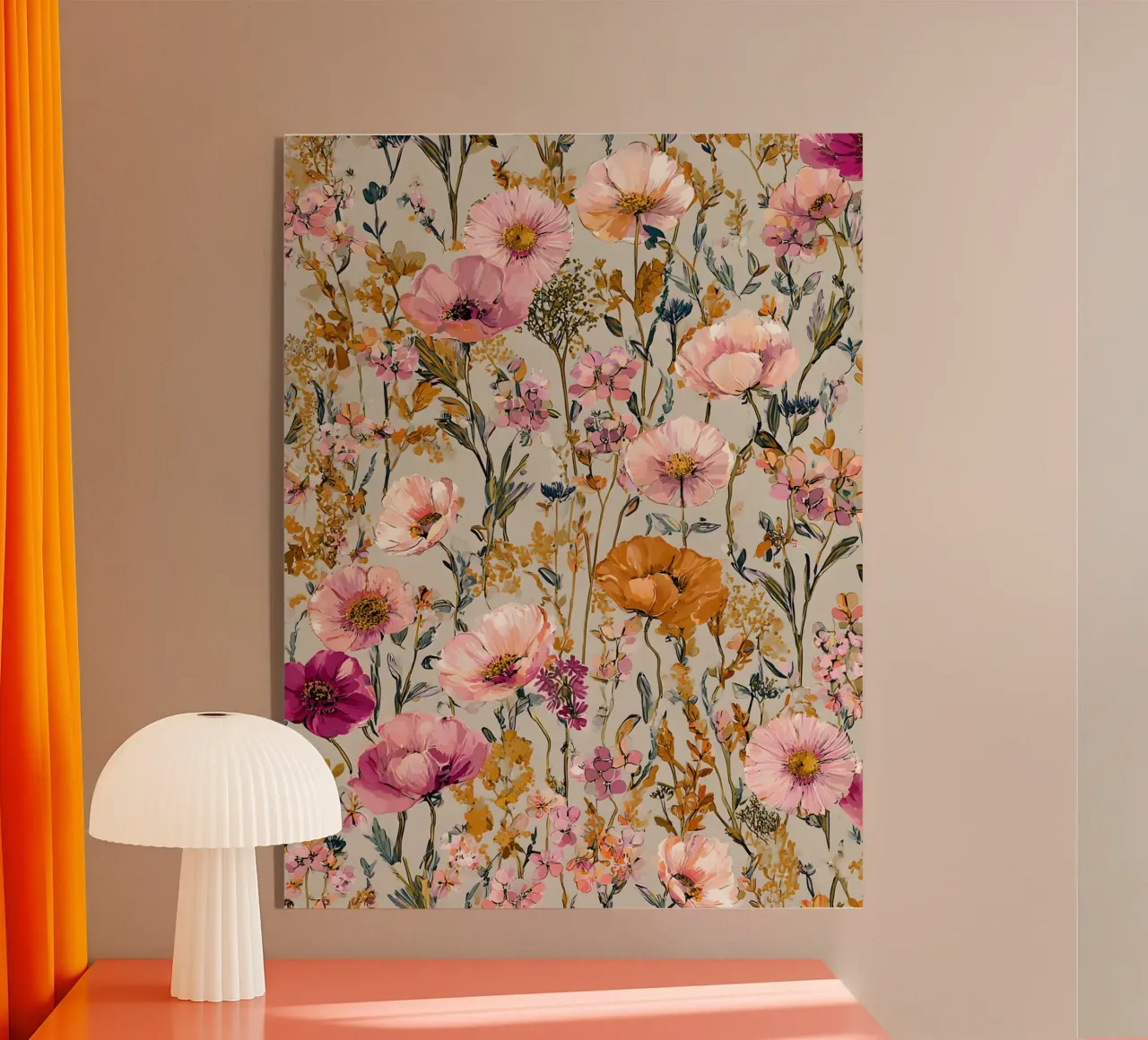 Wild Rose Harmony plexiglass da The Floralist