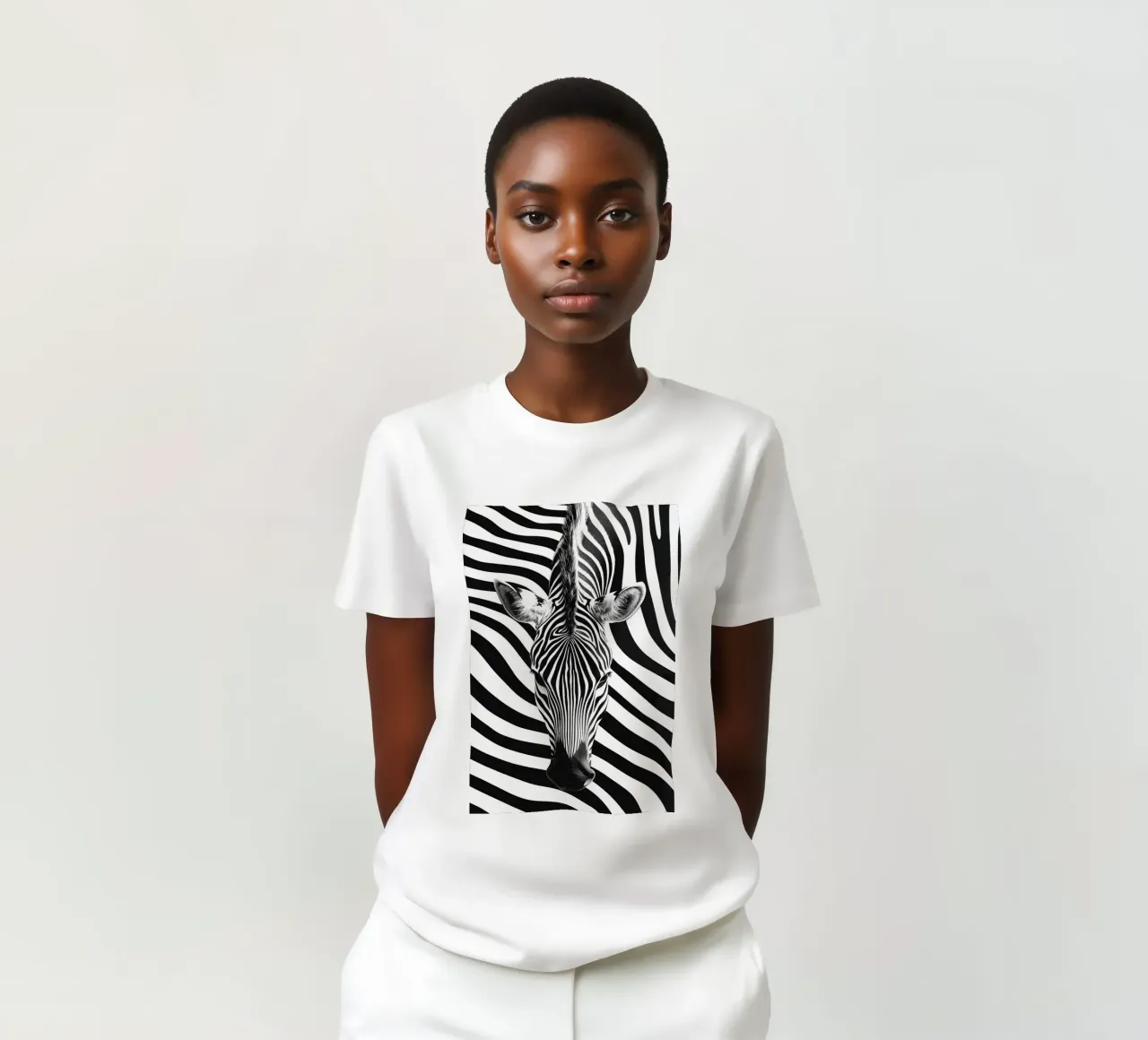Ritratto di zebra t-shirt da Autofocus