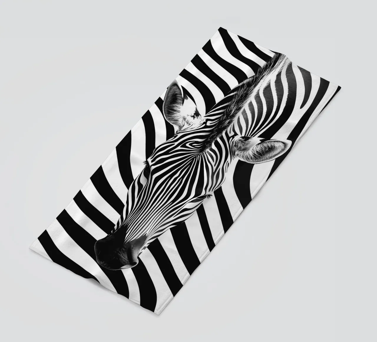 Ritratto di zebra telo mare da Autofocus