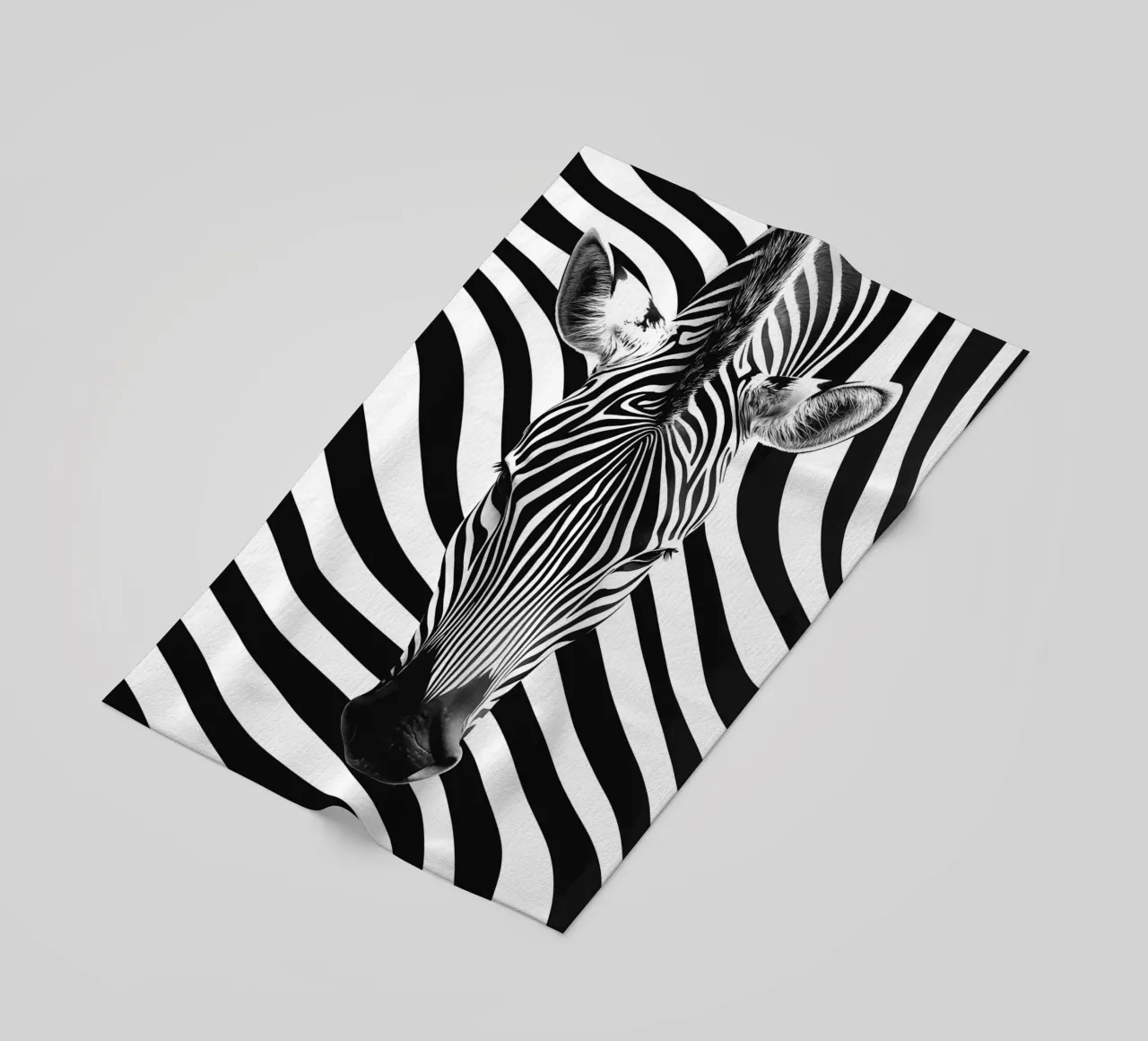 Ritratto di zebra telo mare da Autofocus
