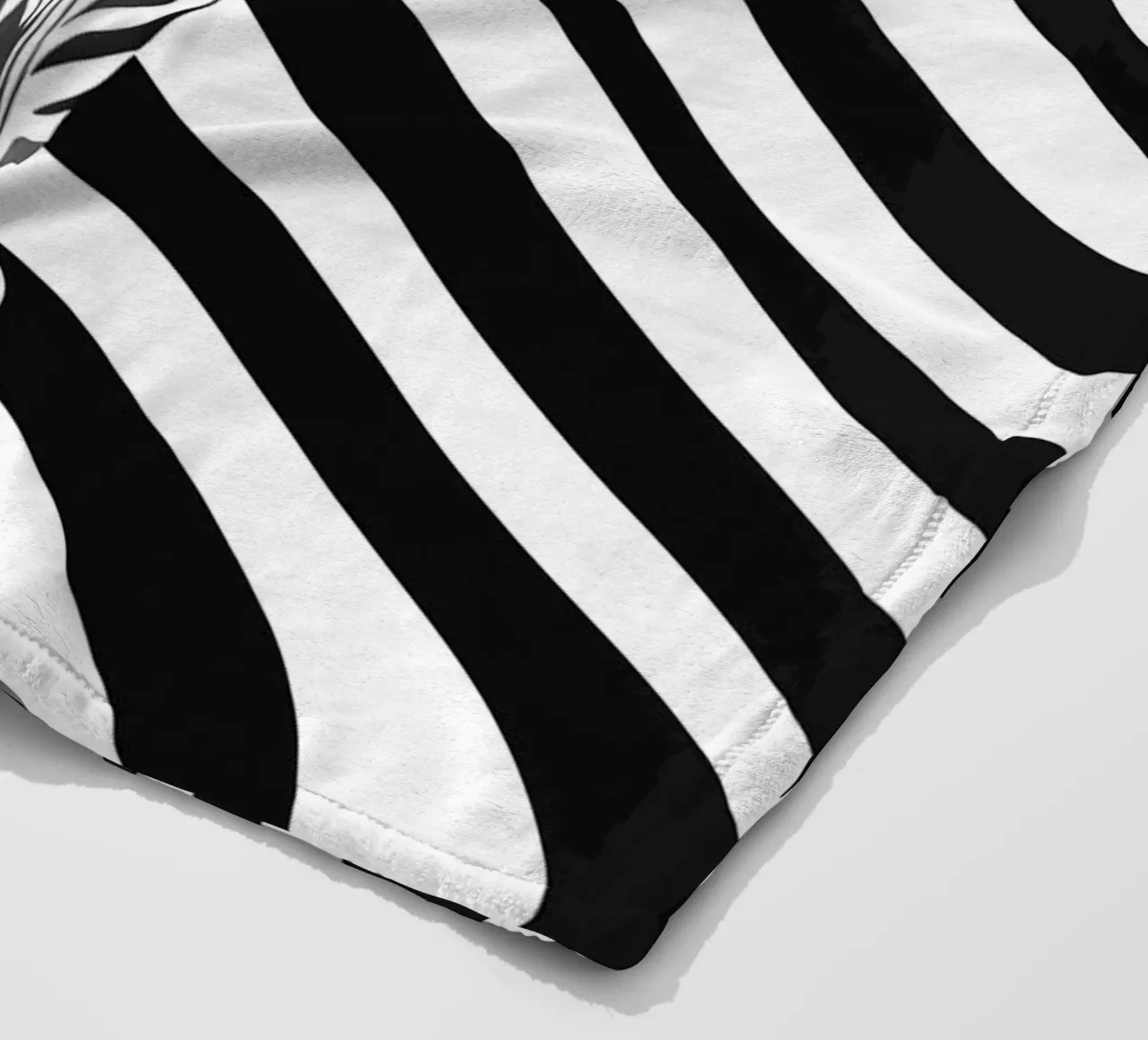 Ritratto di zebra coperta in pile da Autofocus