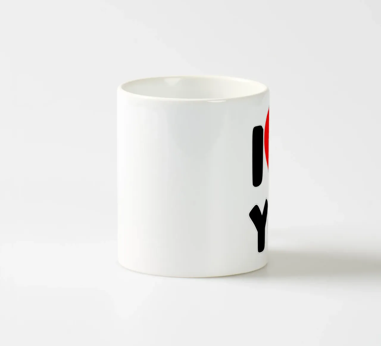 Non ti amo tazza in ceramica da sillyindustries