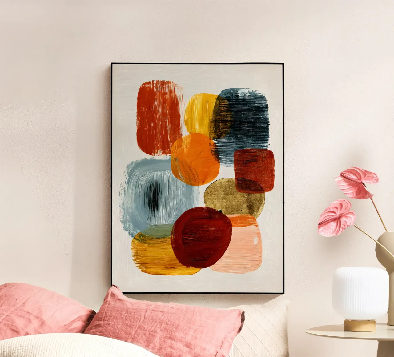 Amber Abstraction plexiglass da Abstrakt Atelier